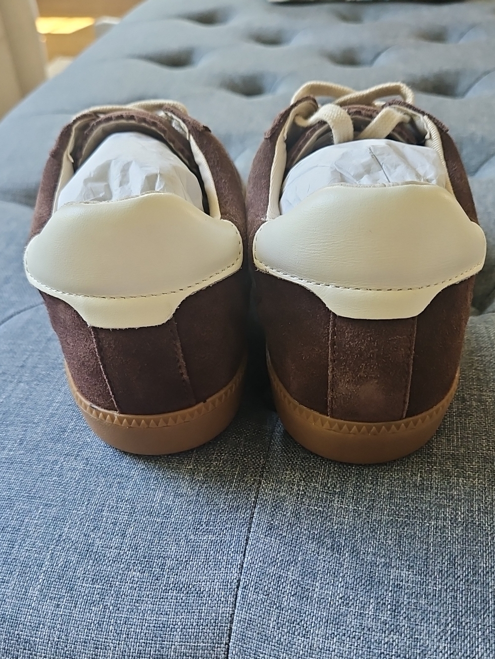 NWT Dolce Vita // Notice Brown Suede Sneaker - Picture 3 of 4